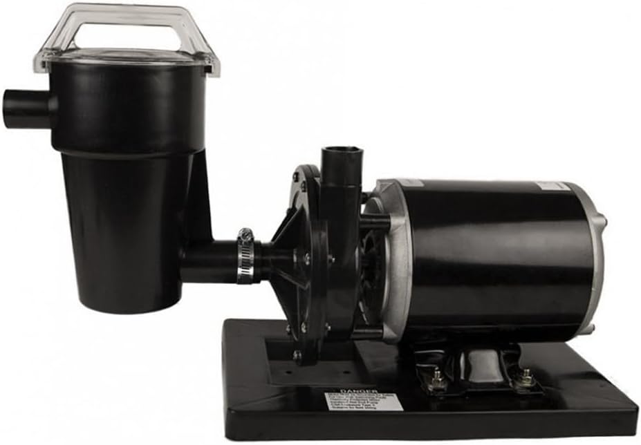 Rx Clear Niagara Pump | For Above Ground Swimming Pools | Compatible with Intex/Pop-Up Pools | ½ HP Patriot | Electrical Hookup 115V | 6-Foot UL Electrical Cord and Mounting Base Included