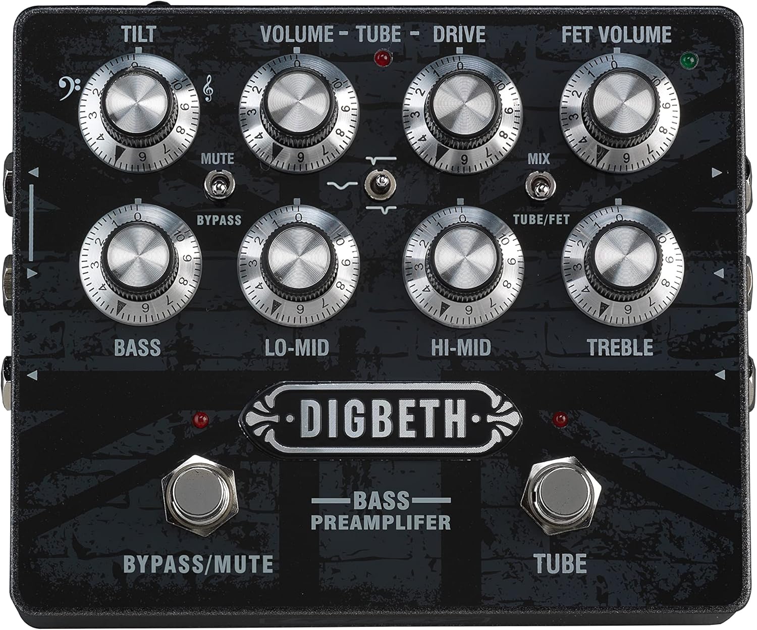 Laney Digbeth DB-PRE Bass Guitar Pre Amplifier Pedal