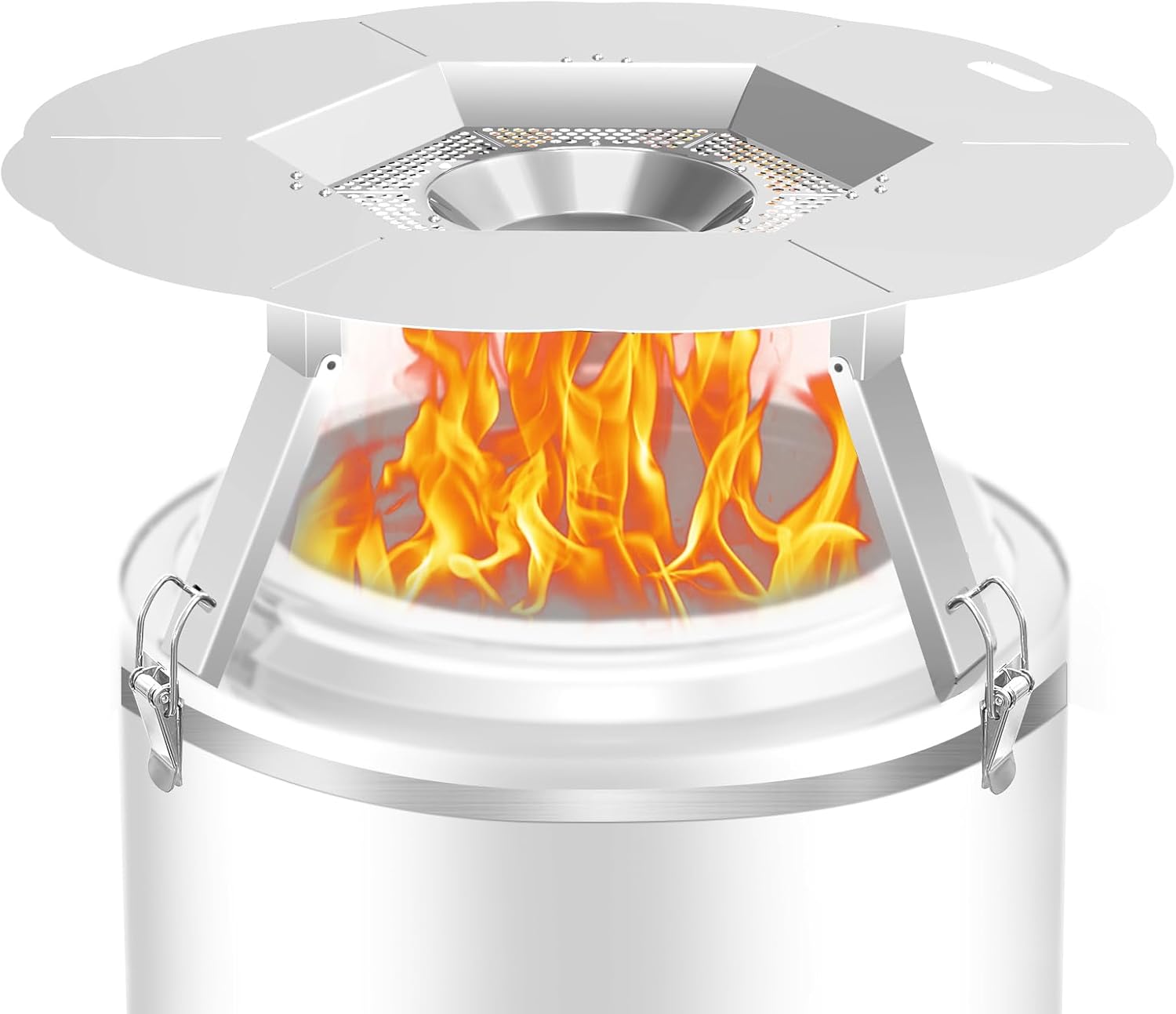 Dirza Heat Deflector Compatible with Solo Stove Yukon and Other 27