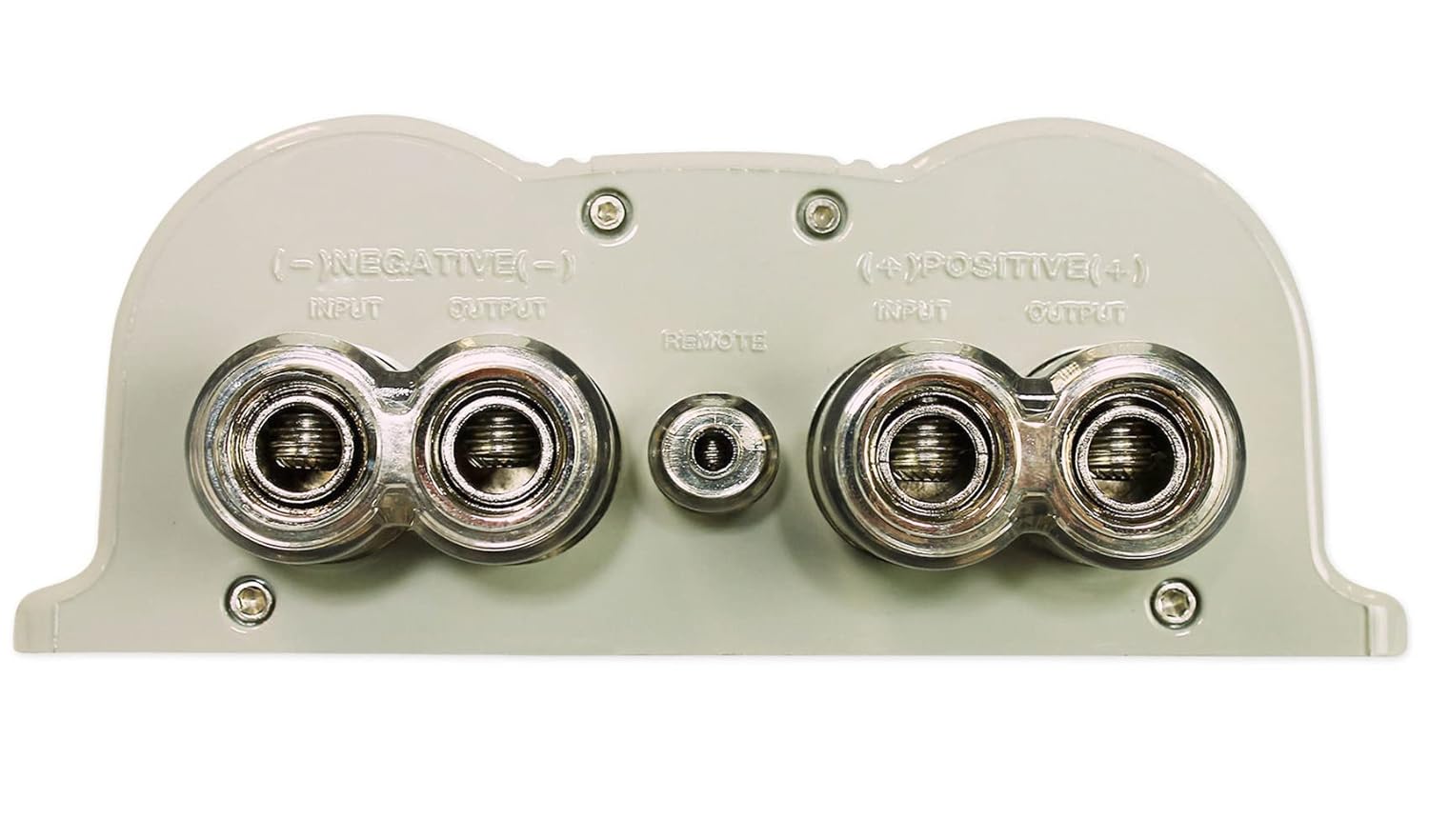 Rockville RFC30F Bundle: 30 Farad car Audio Power Capacitor with Blue Voltage Display, RWK0CU 0 Gauge OFC Amplifier Wiring Installation kit with ANL Fuse Holder, 2-Items