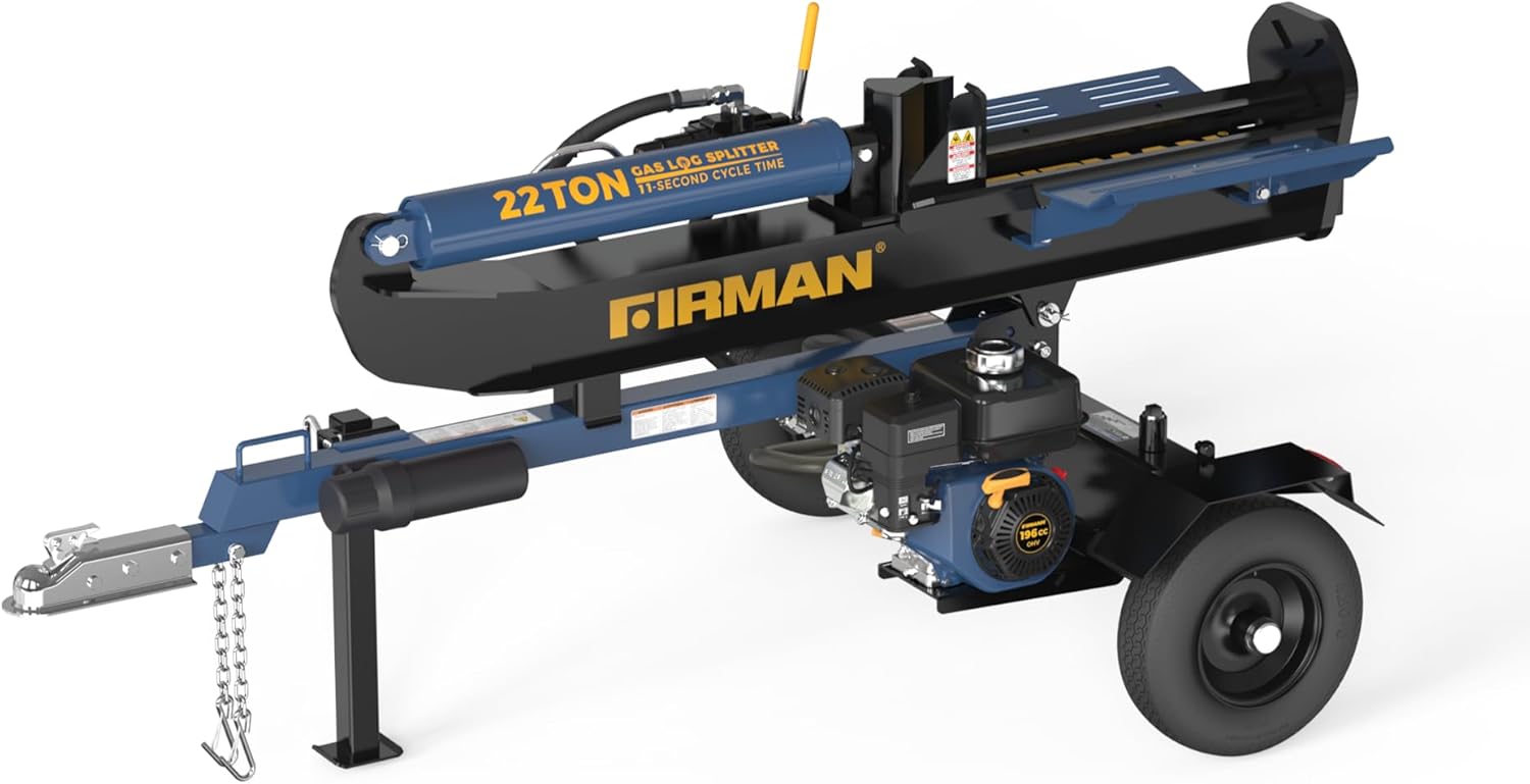 Firman Generators GS2201 - Log Splitter 22Ton Firman Engine