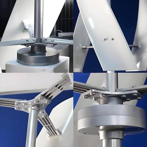 14000W Vertical Wind Turbine Generator Kit - 12V/24V/48V/220V Small 3-Phase AC Turbine with MPPT Controller for Sustainable Industrial Energy Solutions