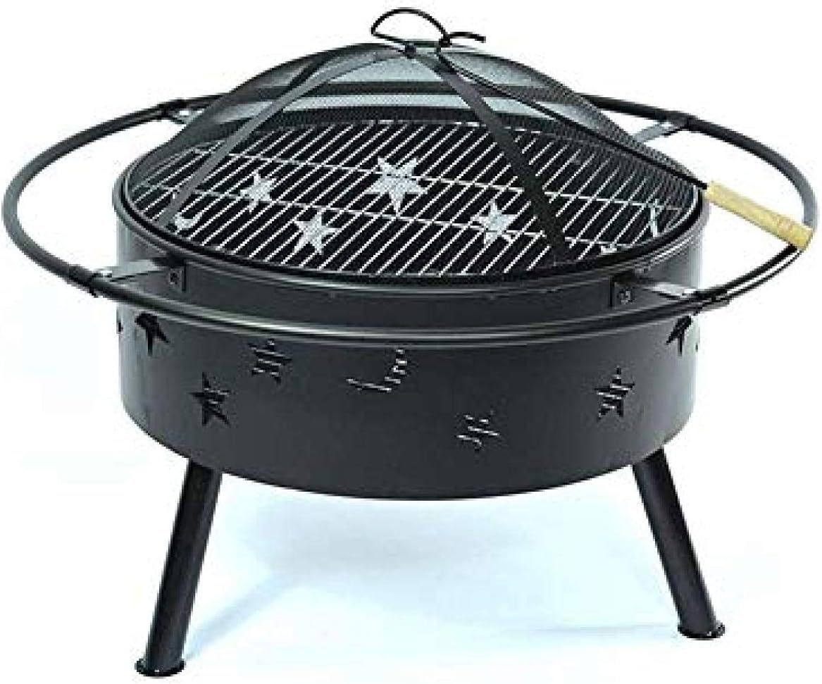 Fire Pit BBQ Grill Fire Bowl Stove Bonfire Stove Roasting Stove Brazier Wood Stove Charcoal Stove