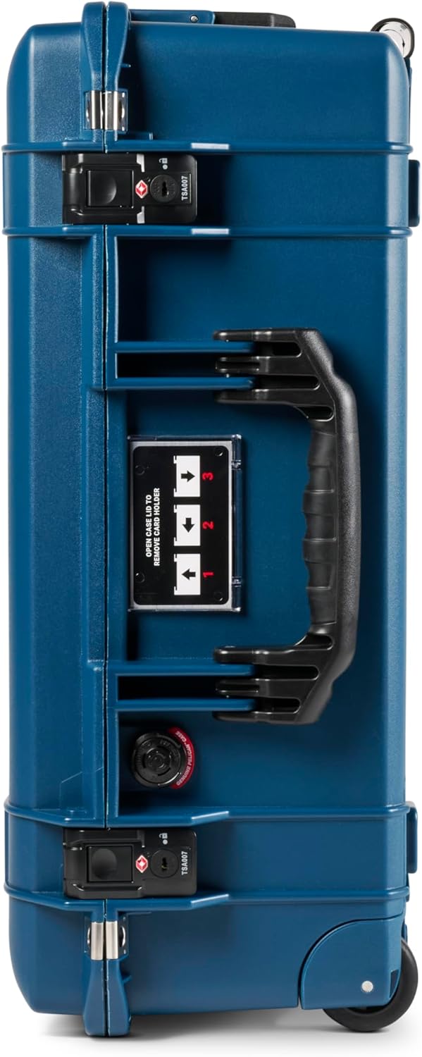 Pelican Air 1535 Air Case - Universal Custom Foam DSLR Camera Case for Camera Body and Accessories (Indigo)