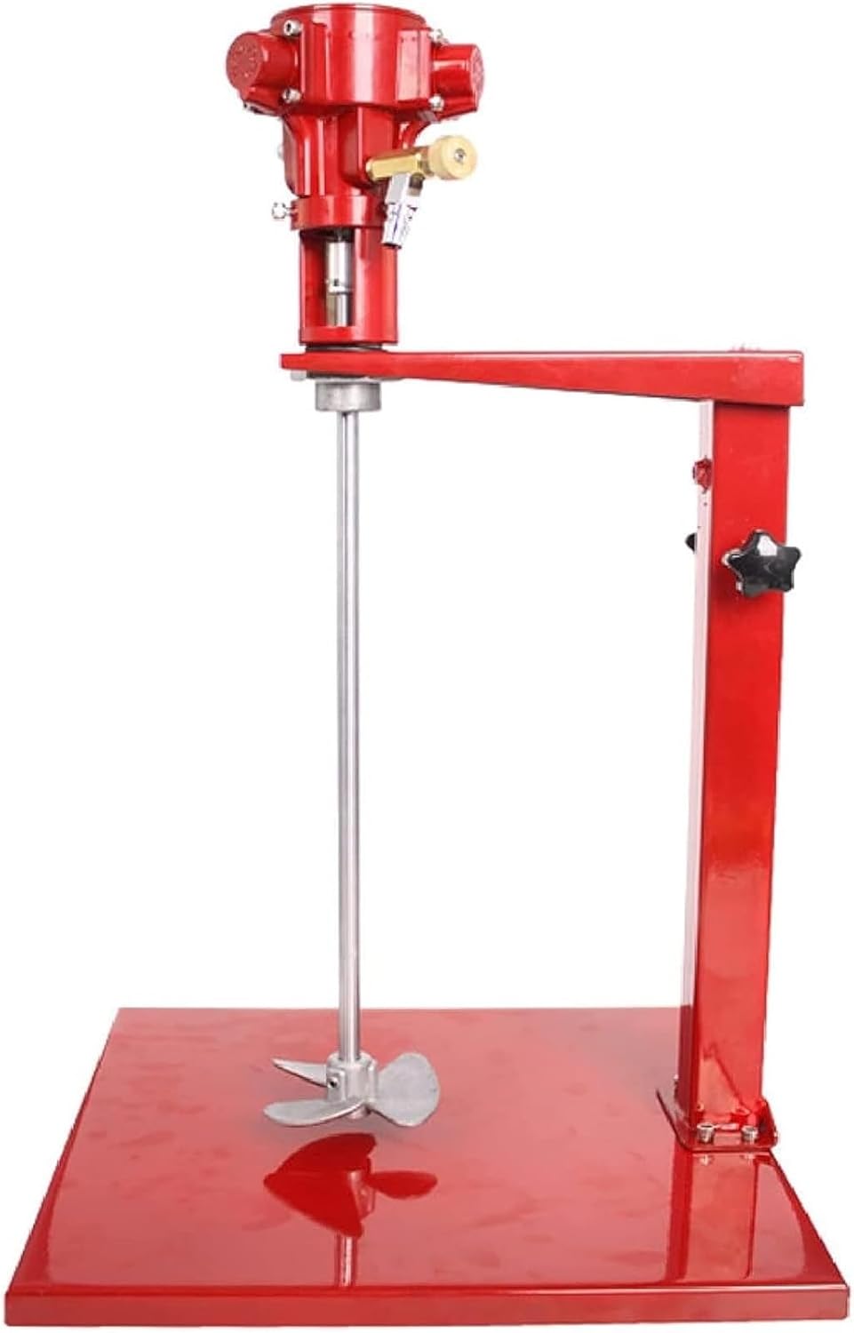 5 Gal/20LStainless Steel Automatic Lifting Mixer Paint Stirring Machine,Adjustable Height,Desktop Vertical Air Mixer,Ink Mixing Machine