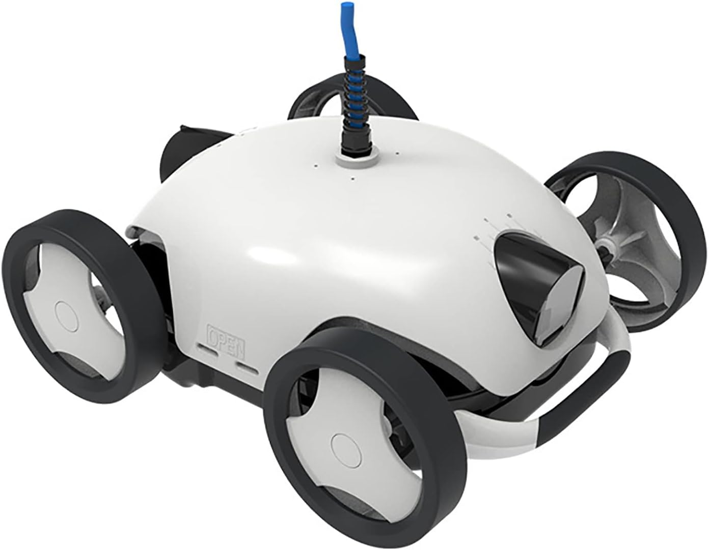 Cordless Autonomous Pool Vacuum Cleaner, Robotic Pool Cleaner, Self-Parking, with 90 Mins Maximum Runtime, 2-Motor Powerful Suction, Pool Vacuum for Above/In Ground Flat