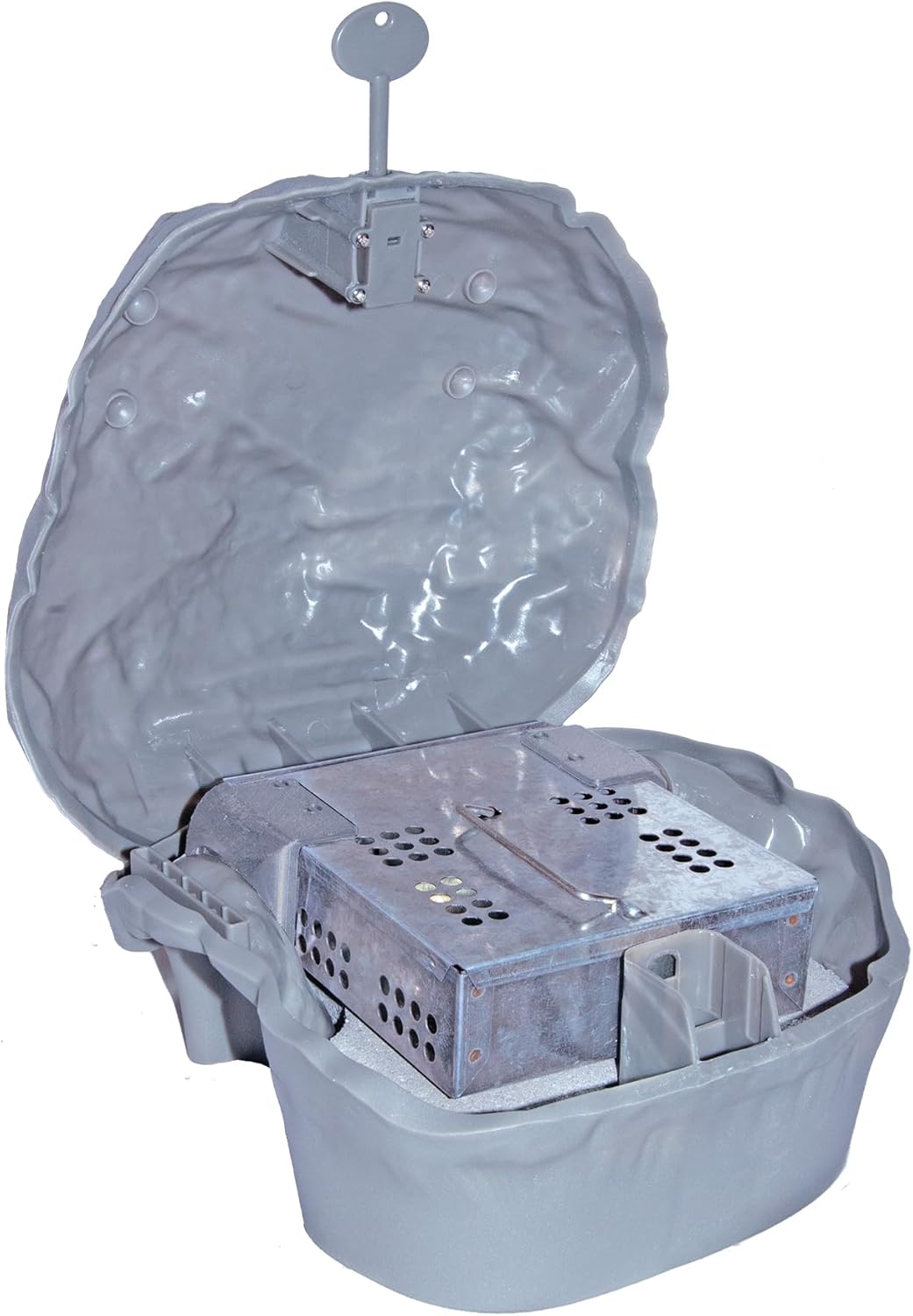 JT Eaton 928RP-PAV Repeater Rock Multiple Catch Mouse Trap with Paver, Tamper-Resistant Design