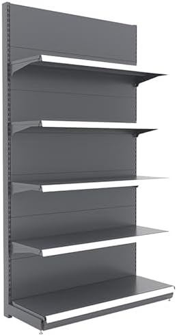 5-Tier Snack Display Rack with 30 Hooks - Perfect Retail Shelf for Supermarkets, Convenience Stores, Gas Stations, and Food Stands - Maximize Product Visibility and Sales