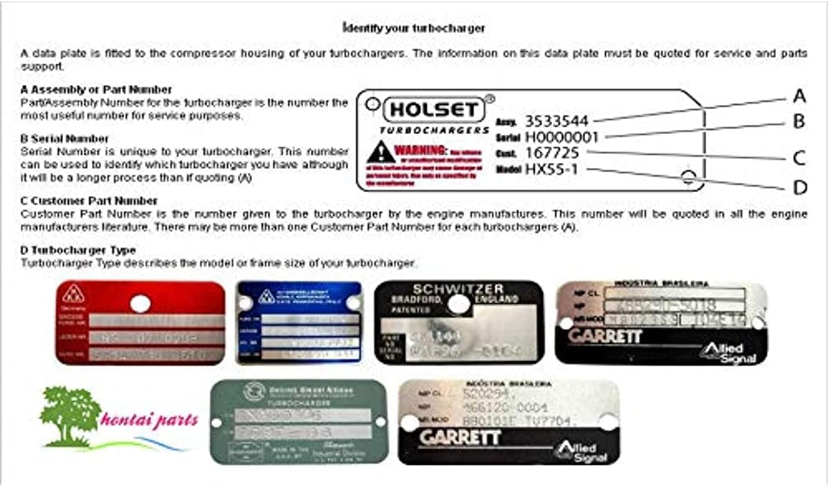 New Turbo Turbocharger Replacement Parts for Caterpillar Industrial Replacement Parts for Generator Set BTV8501 Turbo 466807-0001，1180398, 118-0398, 1989914,