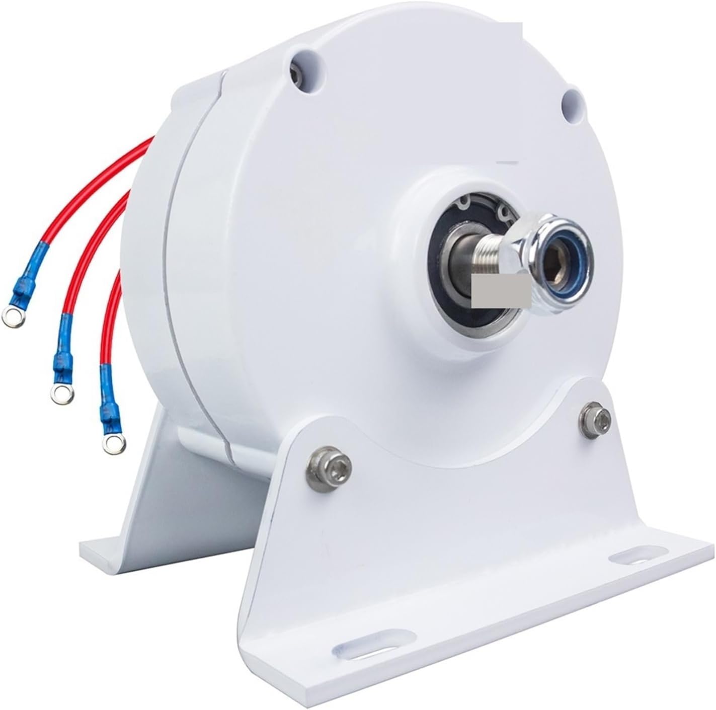 Wind Turbine Generator, 100W 12V 24V Low RPM NdFeb Rare Earth Permanent Magnet Generator for DIY Horizontal Wind Turbine Wind Mil Generator for Marine, RV, Home(AC24V,200W)