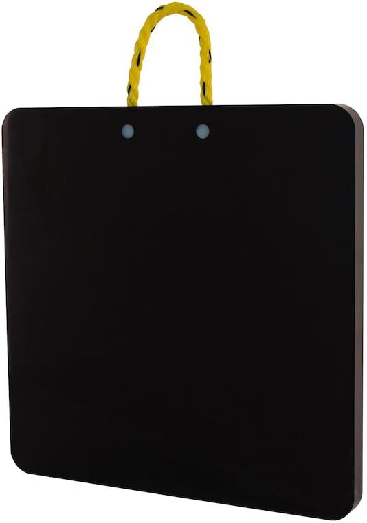 Buyers Products OP242415 HDPE Poly Outrigger Pad 24x24x1.5 Inch – Heavy Duty Jack Pad for Utility Trucks, Cranes, RV Accessories – Lightweight Non Slip Pad with Rope Handle for Trailers & Campers