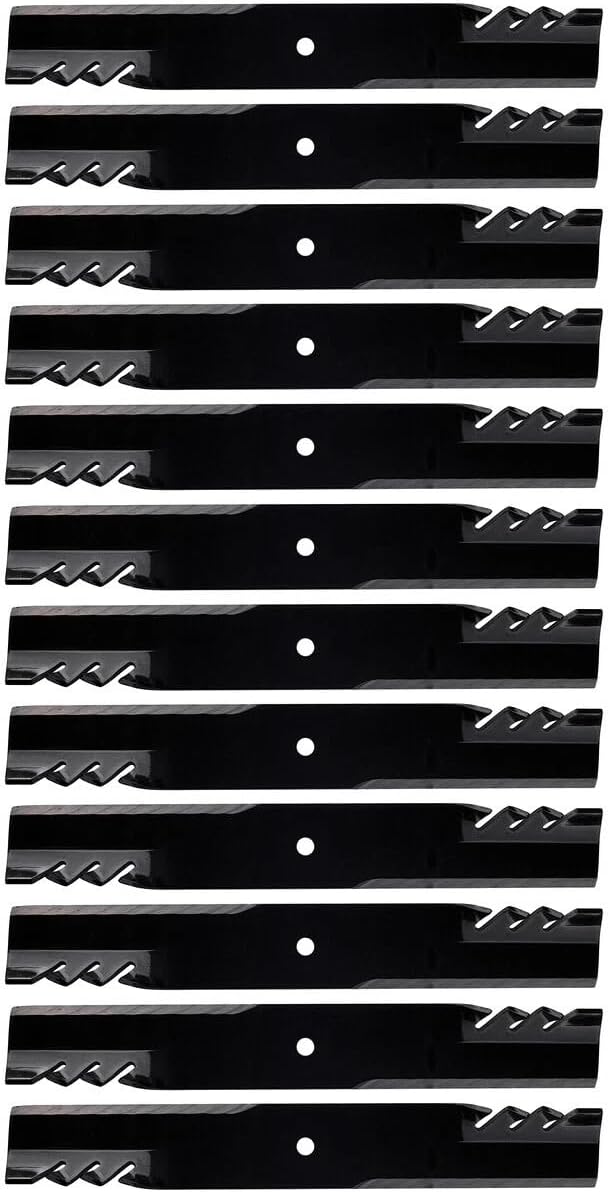 12PK 596-321 Lawn Mower Blade Replacement for Exmark Radius E-Series 48