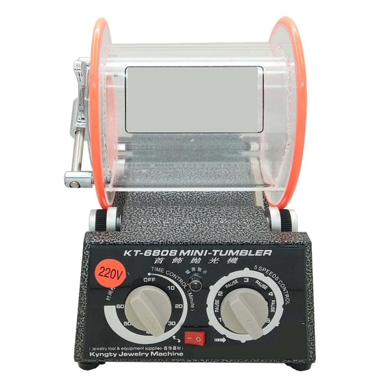 Drum Polishing Machine, Jewelry Rotary Tumbler, Mini-Tumbler, Polishing Machine, 3kg