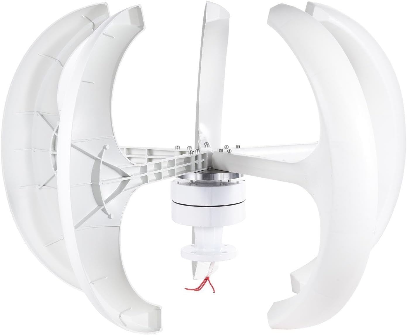 Vertical Axis Wind Turbine,5 Leaves Wind Generators Home | Silent Efficient Wind Generators for Home Street, Harnessing 360-Degree Wind Direction for Home Street