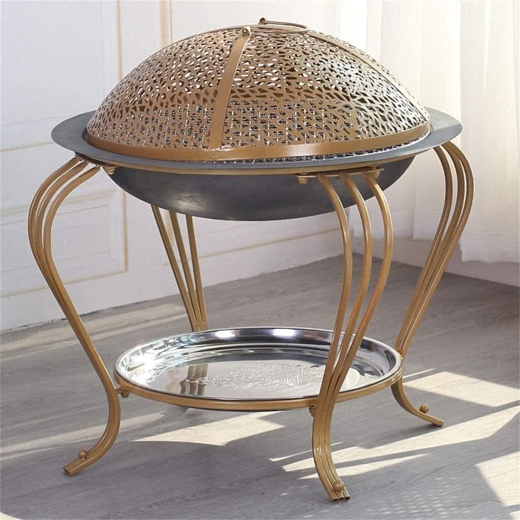 Fire Pits Outdoor Wood Burning Outdoor Fire Large Bonfire Wood Burning Patio Coal Grill Firepit