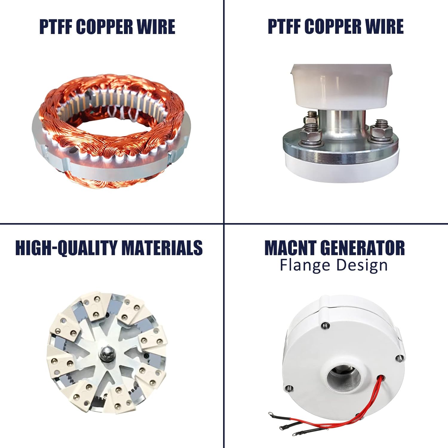 6000W-8000W Low Noise Wind Turbine Free Energy Power, 8 Blades with MPPT Charge Controller Windmills RV Yacht Farm for Home Use