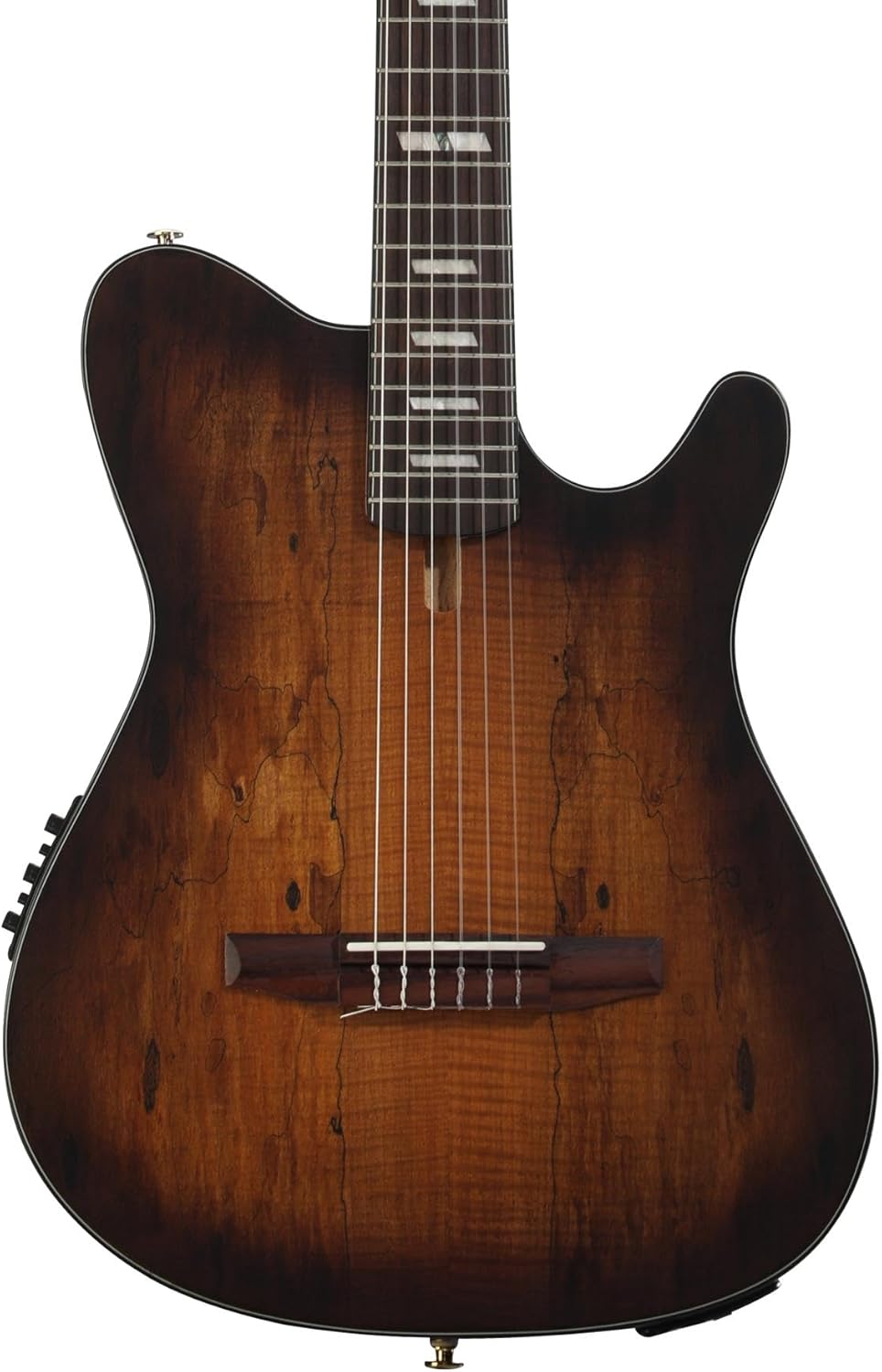 Ibanez FRH20 Thinline Nylon-string Acoustic-electric Guitar - Satin Natural