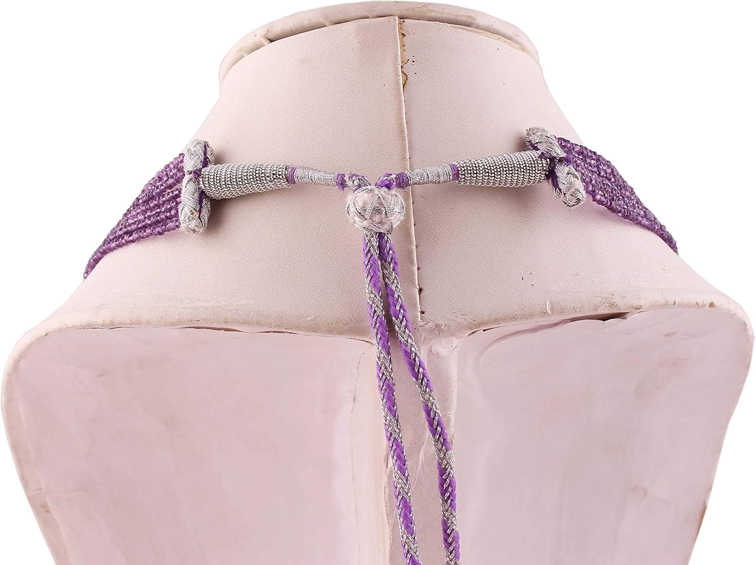 Natural Amethyst Gemstone Beaded Necklace for Women, Gemstone Necklace Chakra, Gemstone Necklace, Gemstone Necklace Beads, Gemstone Beads for Jewelry Making, 18