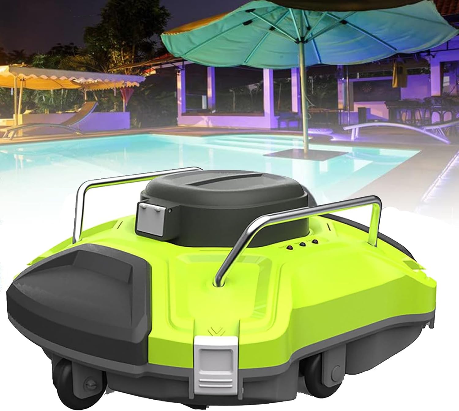 Automatic Pool Cleaner,Smart Navigation and Wall Climbing for All Inground Pools,Effortless Underwater Cleaning