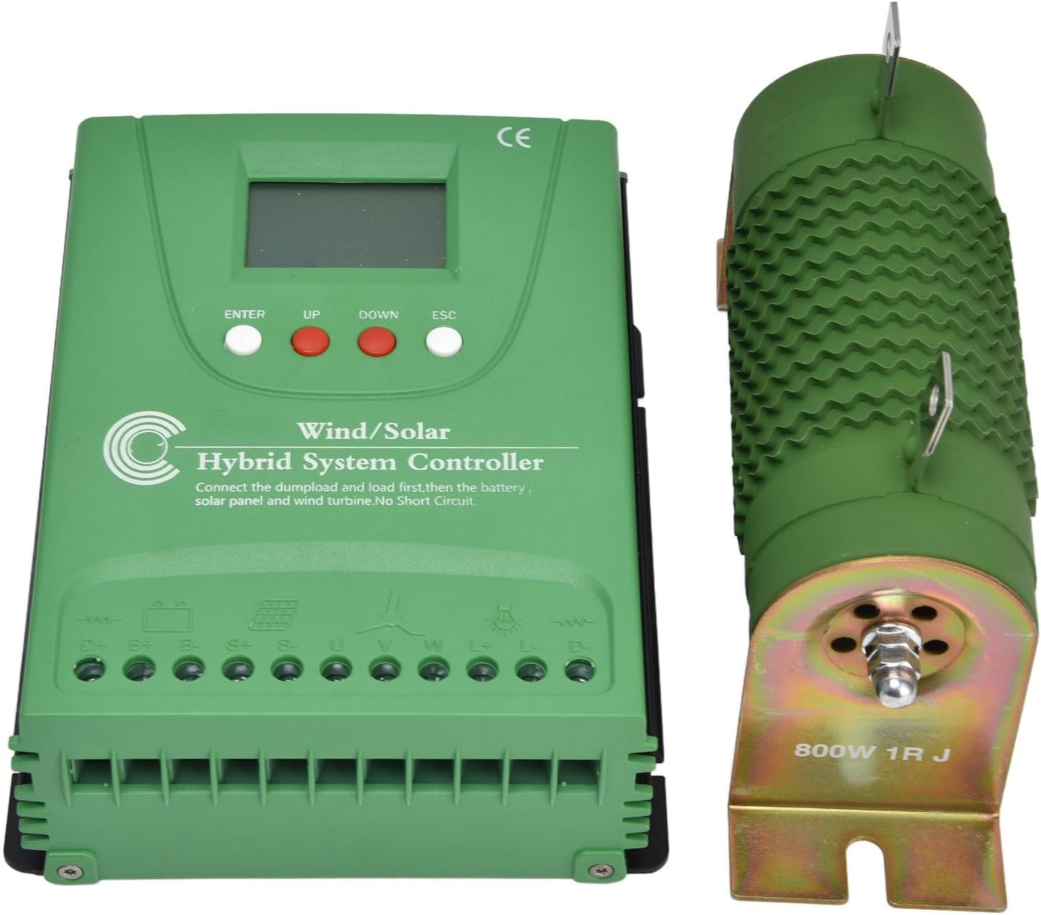 YWBL-WH Hybrid Controller, Wind Solar System Controller with MPPT Boost Charge, LCD Digital Display for Wind Solar Hybrid System