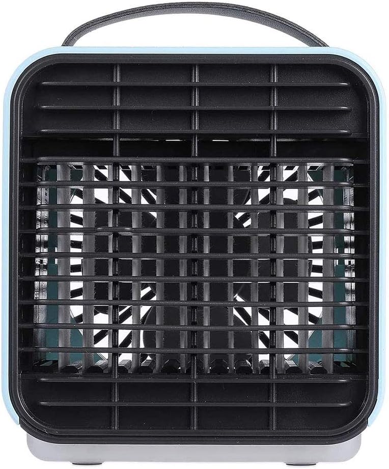 Portable Air Conditioner Mini Air Cooler Fan Fast Cooling Air Conditioner Unit with LED Lights USB Humidifier Mobile Air Conditioner for Home and Office