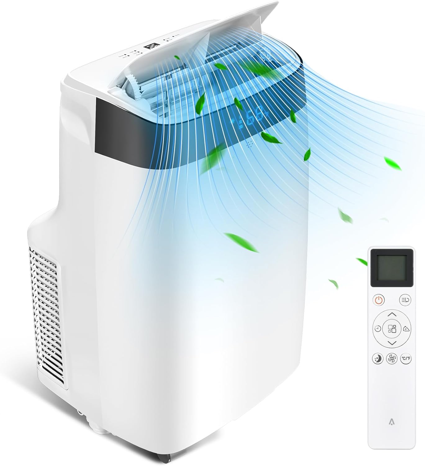 Portable Air Conditioner 10,000 Btu, Portable Ac Unit for Rooms Up to 450 Sq.ft, 3 In 1 Air Conditioner Portable with Fan And Dehumidifier, Window Kit, Indoor Air Conditioner with 2 Speed