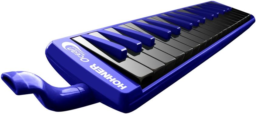 Hohner 32O 32-Key Piano-Style Ocean Melodica, Blue