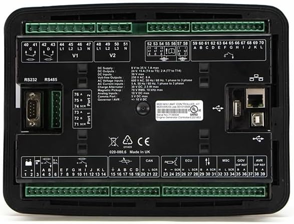 Original Deep Sea DSE8620 MKII Automatic Network Synchronization (Utilities) Failure Distribution Control Module DSE8620 MK2