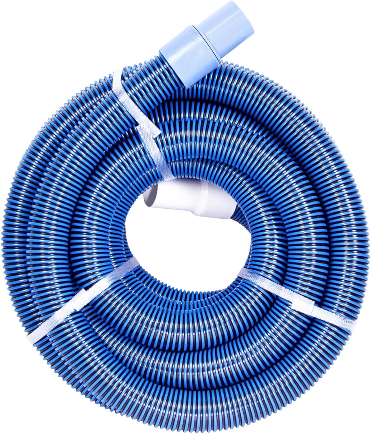 SWIMLINE HYDROTOOLS Swimming Pool Spiral Wound Vacuum Hose With Kink-Free Swivel Cuff 1.5'' X 50' For Inground Pools - Compatible With Vacuum Heads, Skimmers, Filter Pump Inlets And Other Accessories