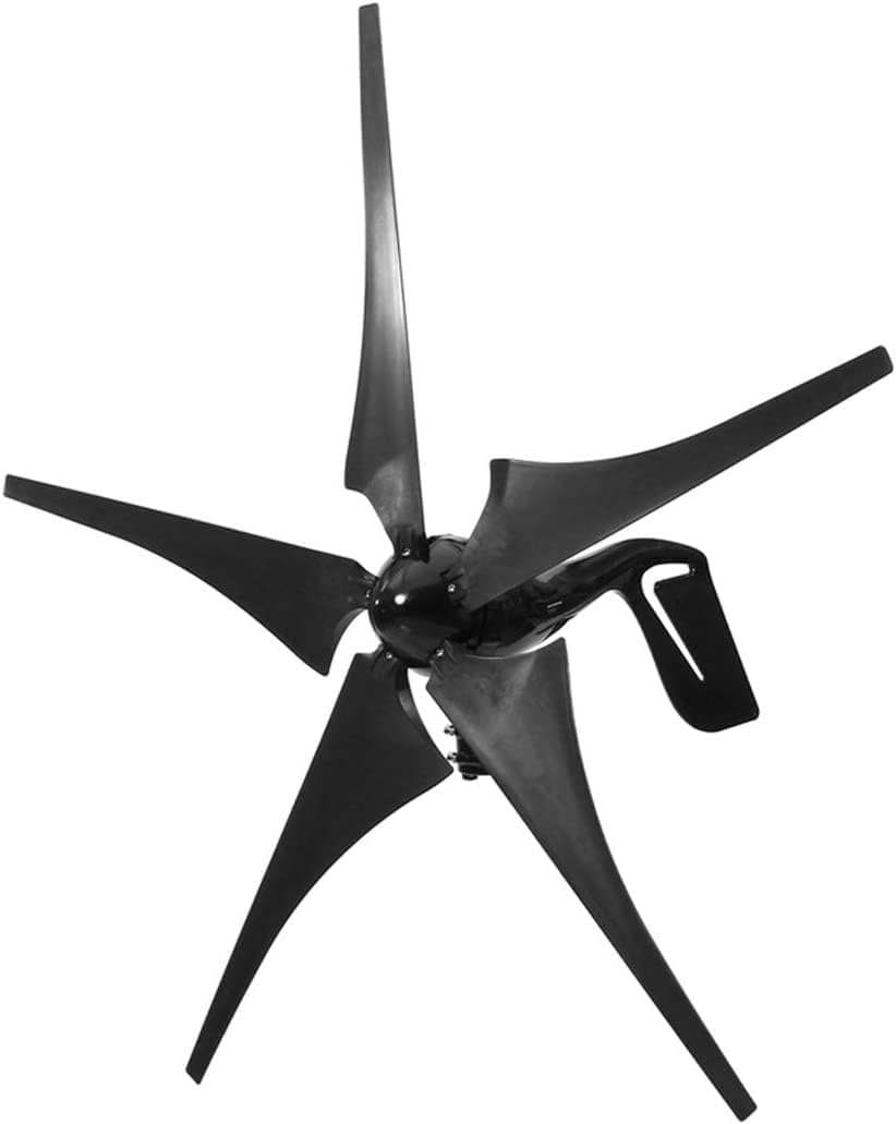 LiuSj JUnSt 3000W Horizontal Wind Generator, 5 Blades Wind Turbines with Charge Controller Suitable for Home Gardens, Boats, Outdoors,12v