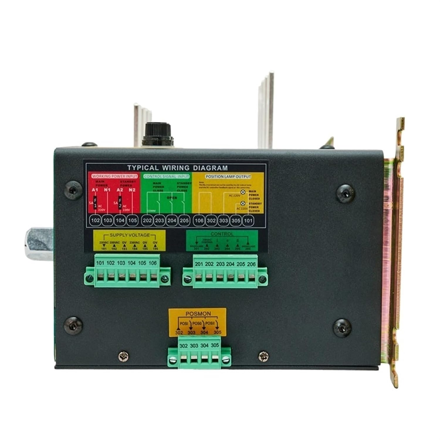 ATS 630a 800A 4p Controller Automatic Transfer Switch Three Phase Intelligent Dual Power Transfer for Generator Set(800A)