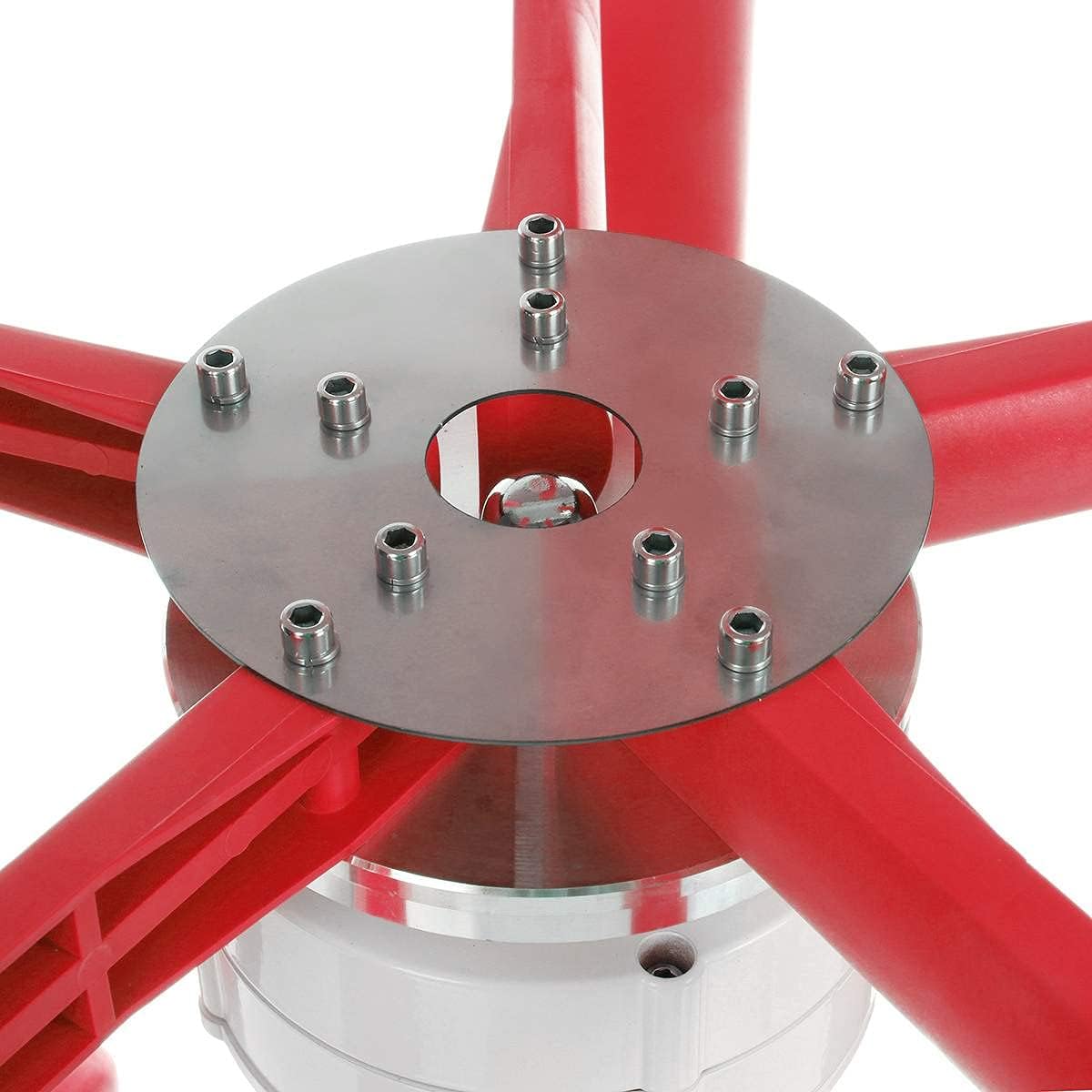 9000W Vertical Axi Wind Turbines Generator Lantern 5 Blades 12V Motor Kit for Home Hybrids Streetlight Electromagnetic