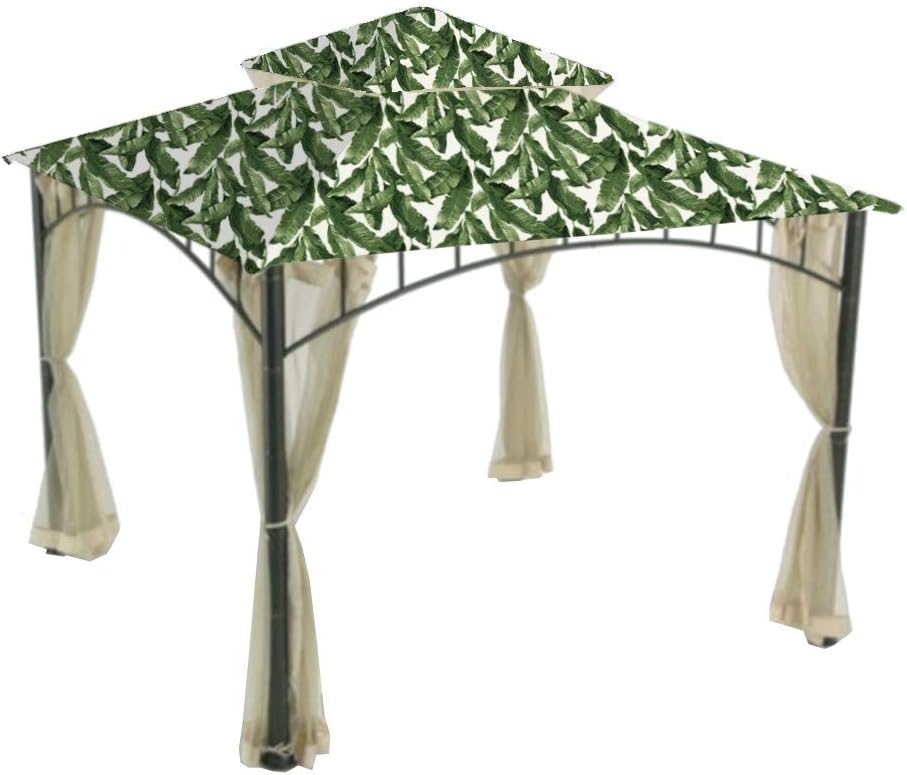 Garden Winds Replacement Canopy Top Cover for The Madaga Gazebo - Palm