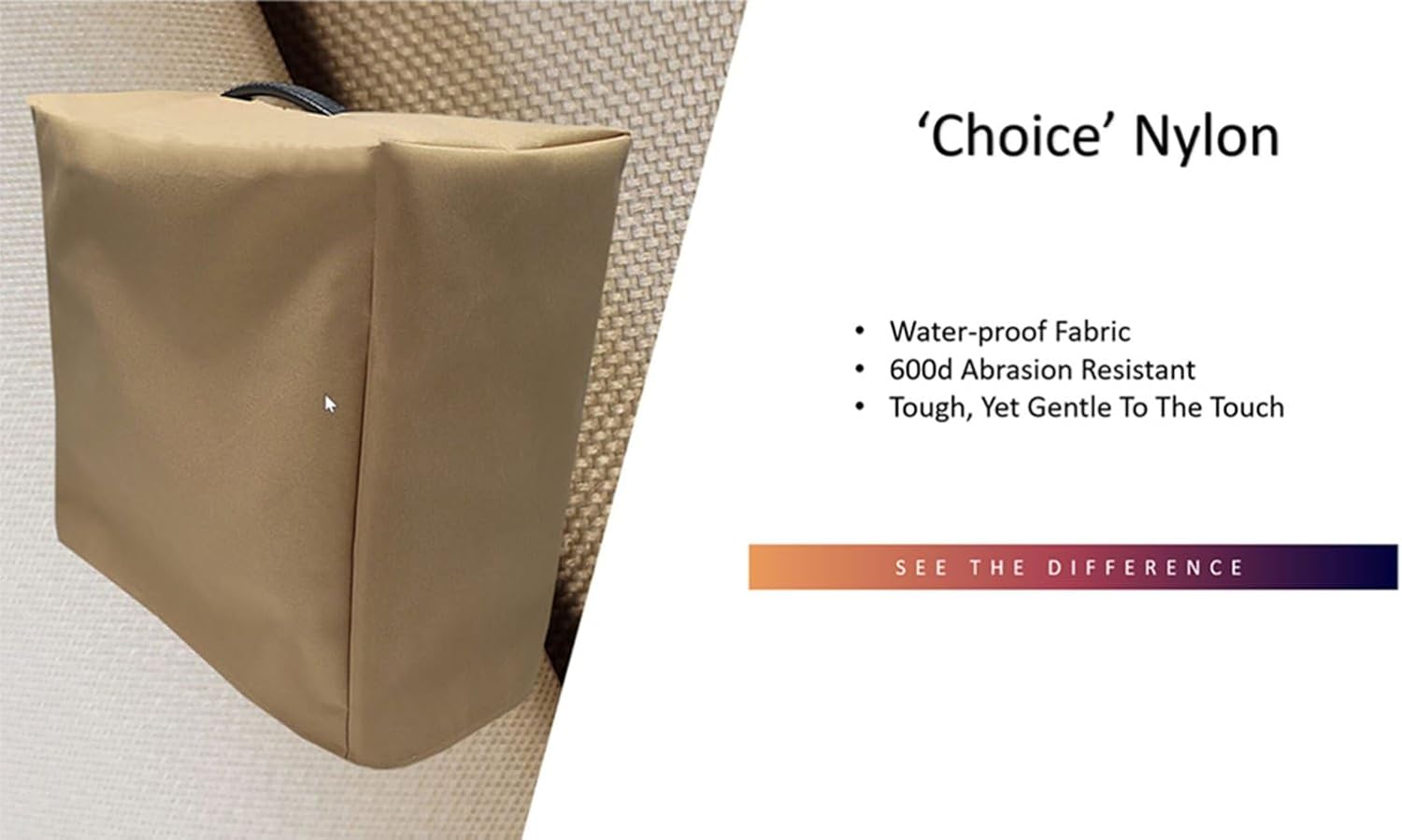 DCFY Guitar Amplifier Cover for DVMark Neoclassic 212V Amp | Premium Waterproof Cordura or Synthetic Leather Fabric | Customize Color, Padding & Pocket Options | U.S. Made