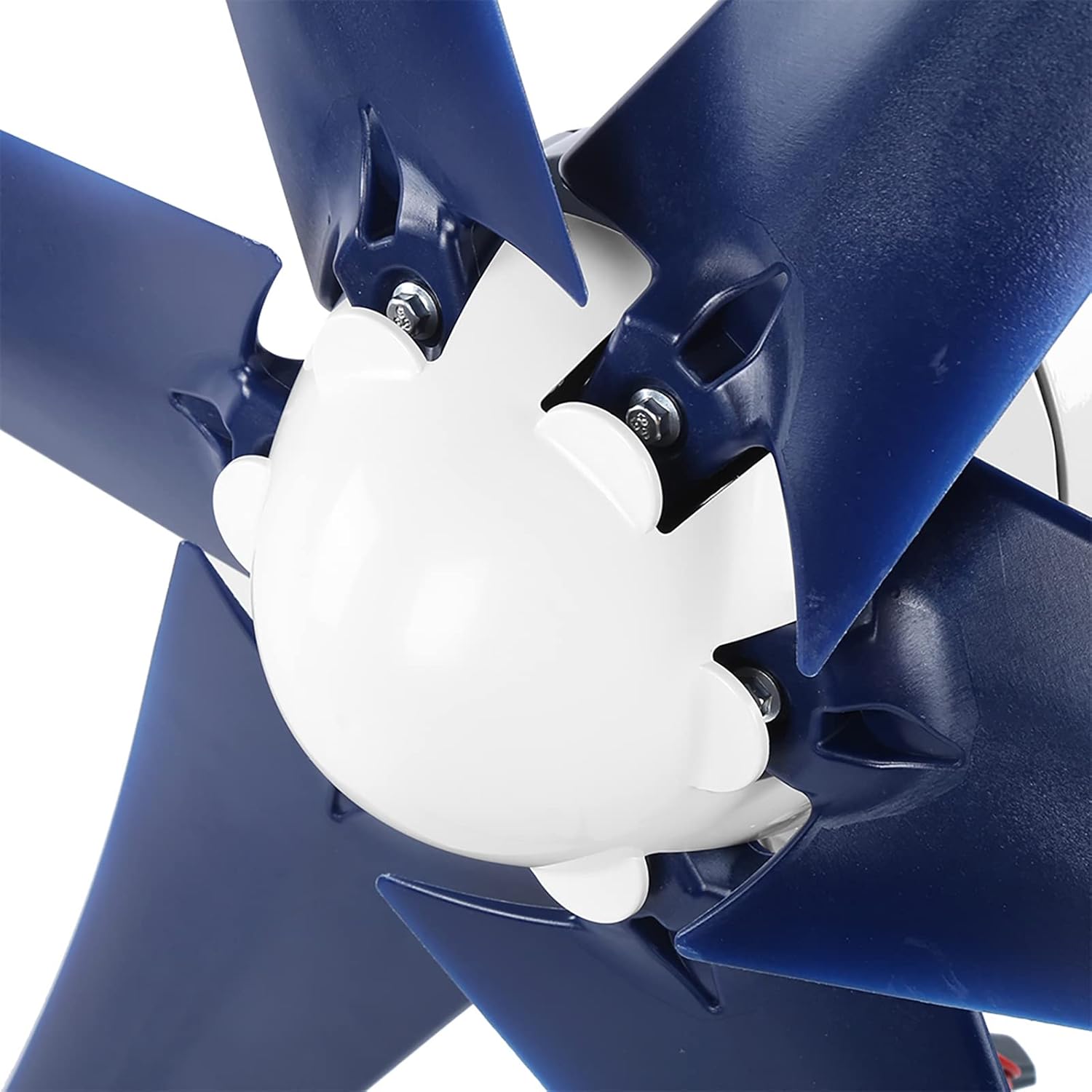 100W Wind Turbine Generator, 6 Blade High Efficiency Power Supply for Industrial Homes (12V)