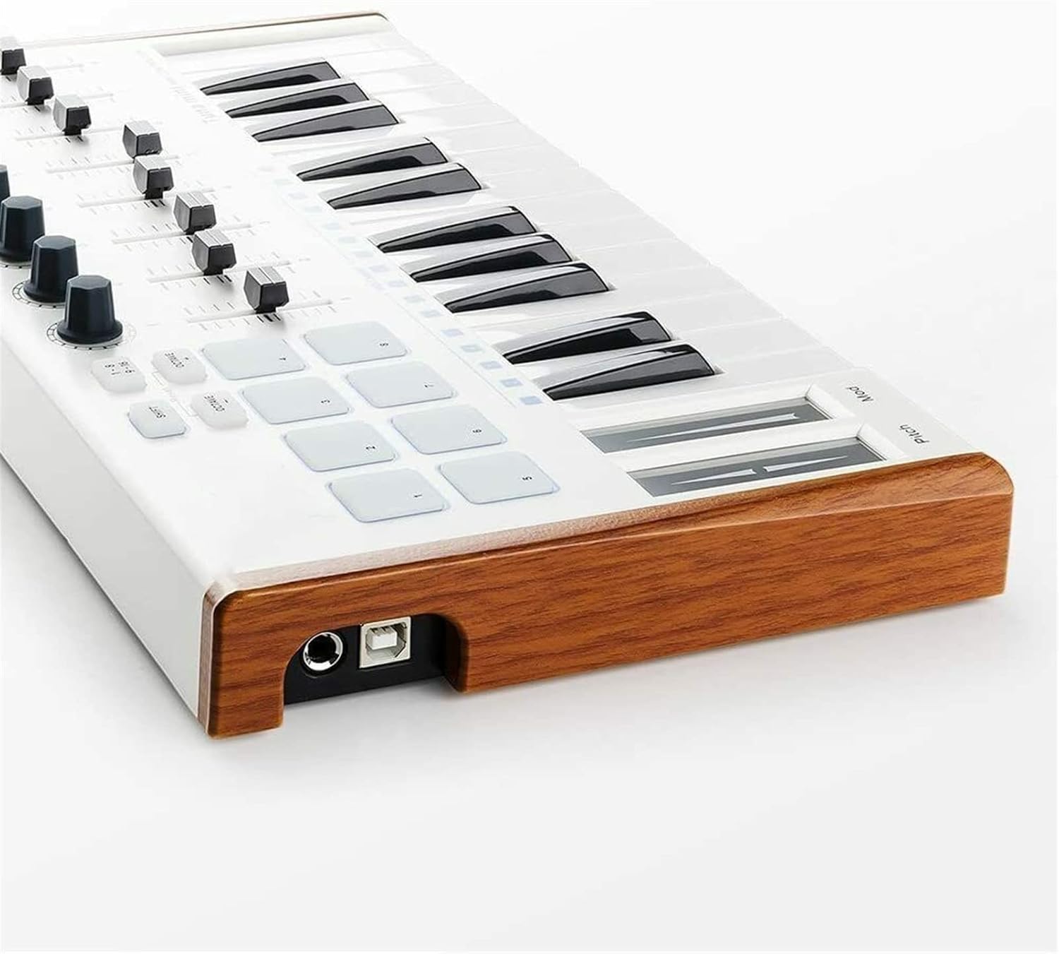 Keyboard Piano 25 Keys USB MIDI Keyboard Controller 8 RGB Backlit DJ Pianos