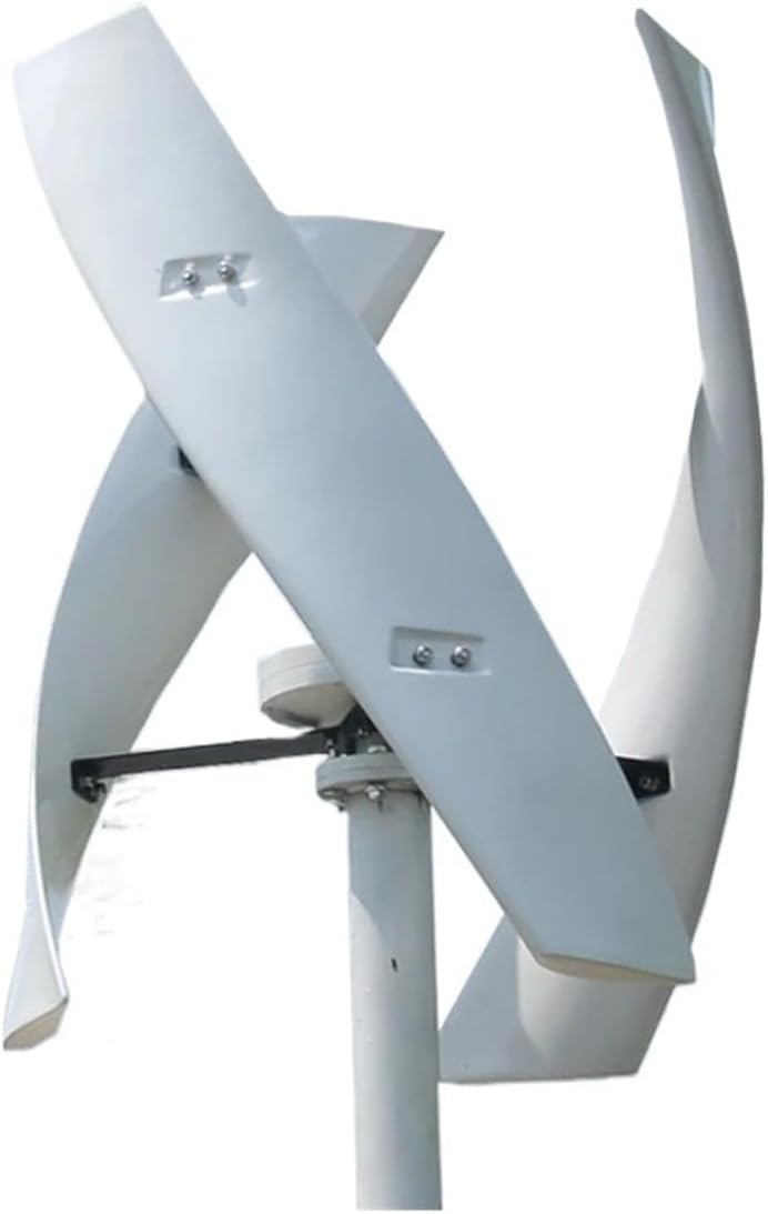 Wind Turbine Generator Kit, Vertical Axis Maglev Wind Turbine Generator 1000w 24v 48v 3 Blades Free Energy for Homeuse Windmills Low RPM for Hybrid Solar Wind System(24V)