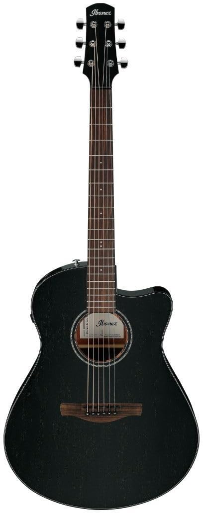 Ibanez AAM340CE Advanced Acoustic Auditorium Acoustic-electric Guitar - Rustic Black