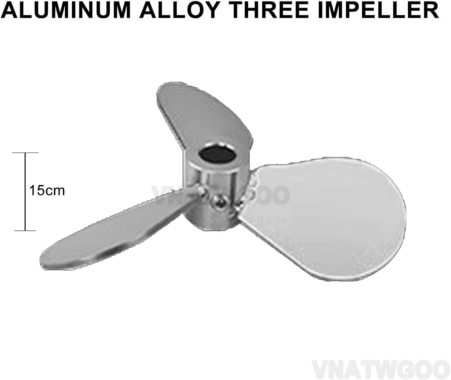 Industrial Clamp-Type Pneumatic Mixer, 50/100 Gallon Aluminum Alloy Agitator, Adjustable Speed Stirring Machine, for Liquids, Paint(100gallons)