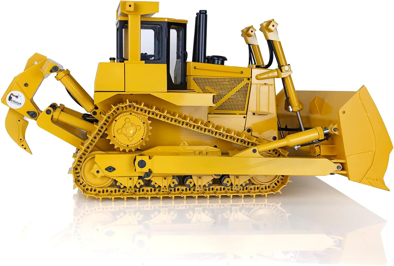 TOUCAN RC HOBBY Metal 1/14 RC Hydraulic Bulldozer DXR2 Remote Control Dozer New Sound Module