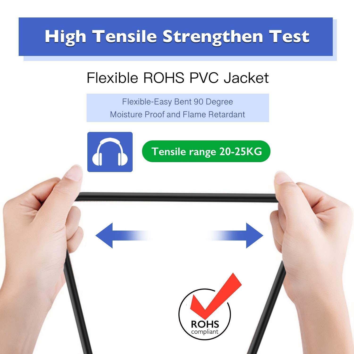 2Pack 50 ft Speakon to 1/4'' Cables & 2Pack 50 ft 1/4