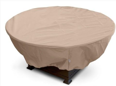 KoverRoos 43067 Large Firepit Cover, Choose Fabric Color: 4: Toast