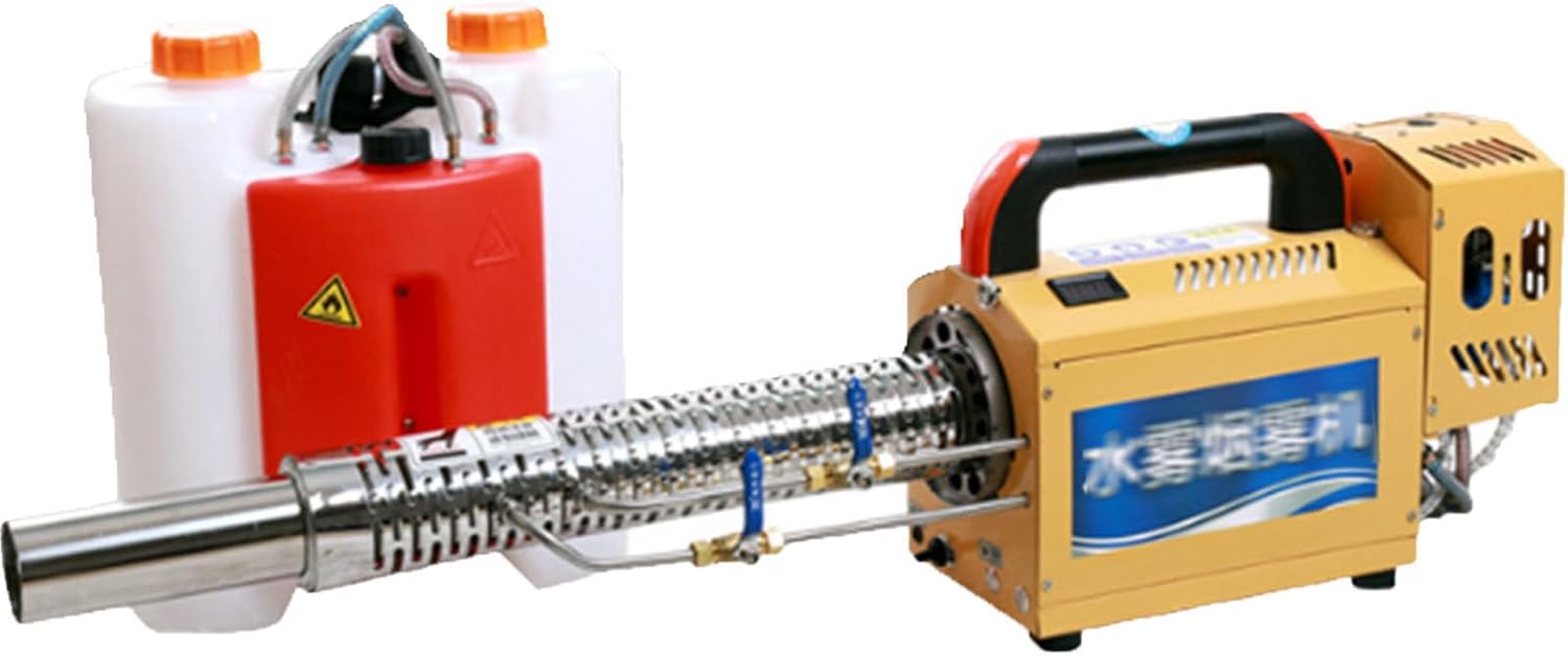 Portable Thermal Fogger Machine, 360 ° Spray in All Directions Professional Fogging Machine, 15L Electric Sprayer Aerosol Atomizer for Outdoor Agricultural Sprayer 350