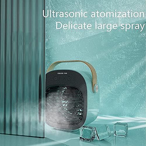 Portable Air Conditioner - Personal Air Cooler, Quiet Mini Air Conditioner Fan, Desk Cooling Fan for Home, Bedroom, Travel, Office