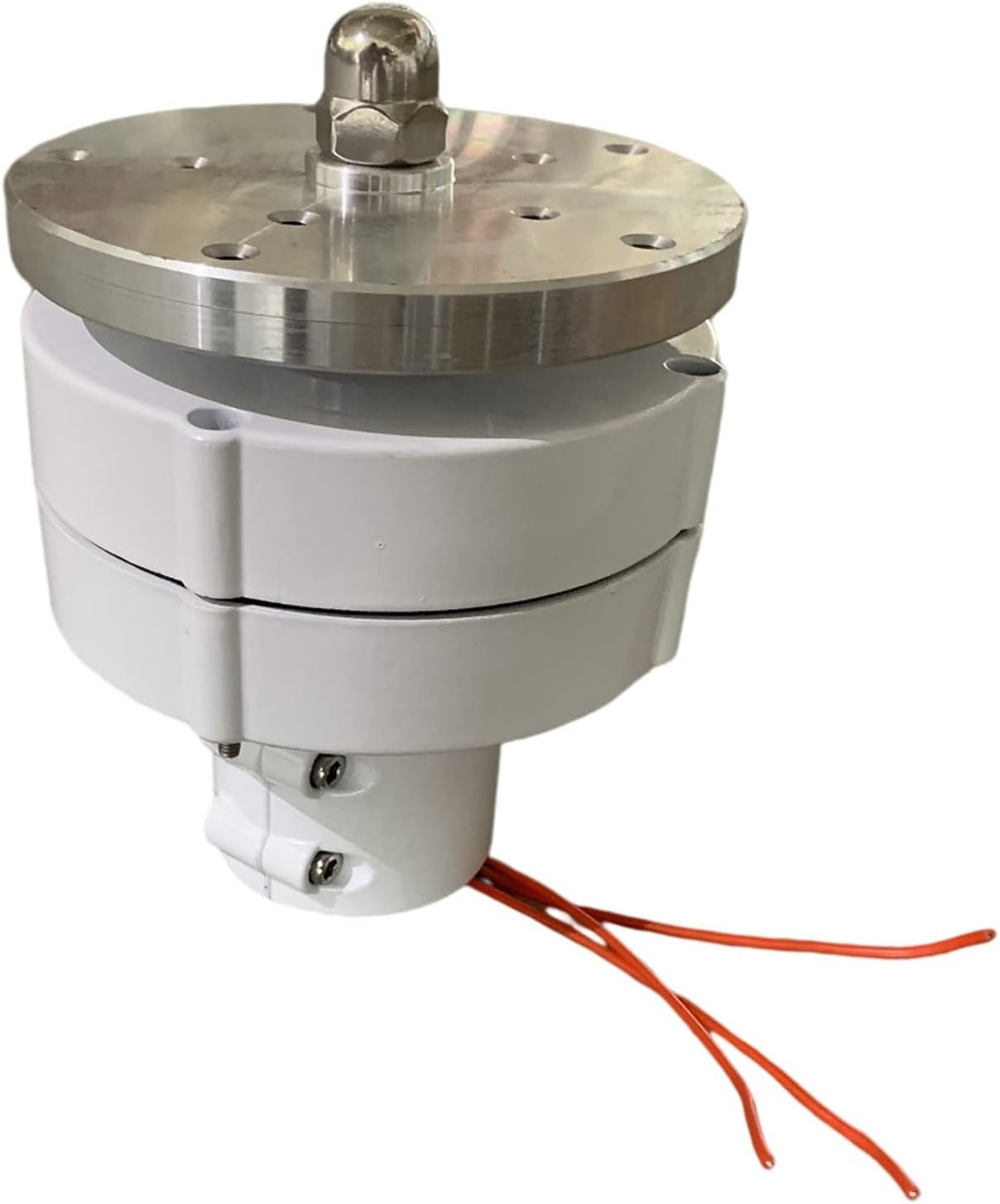 12V 24V 48V 5 Blade Wind Turbine Accessories Hoop Connection Or Flange Connection Plate for Vertical Axis Wind Turbine Design (Color : Hoop Connection)