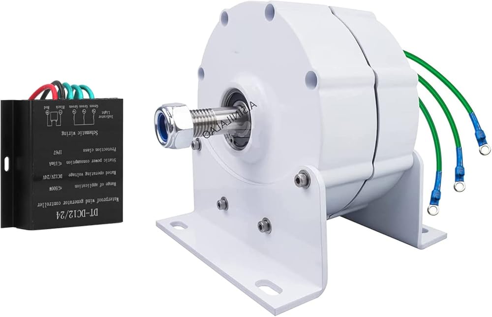 12000W Wind Turbine Generator 12V 24V 48V Low RPM Power Magnetic Dynamo Water Turbine Hydro Alternator Free Energy Household
