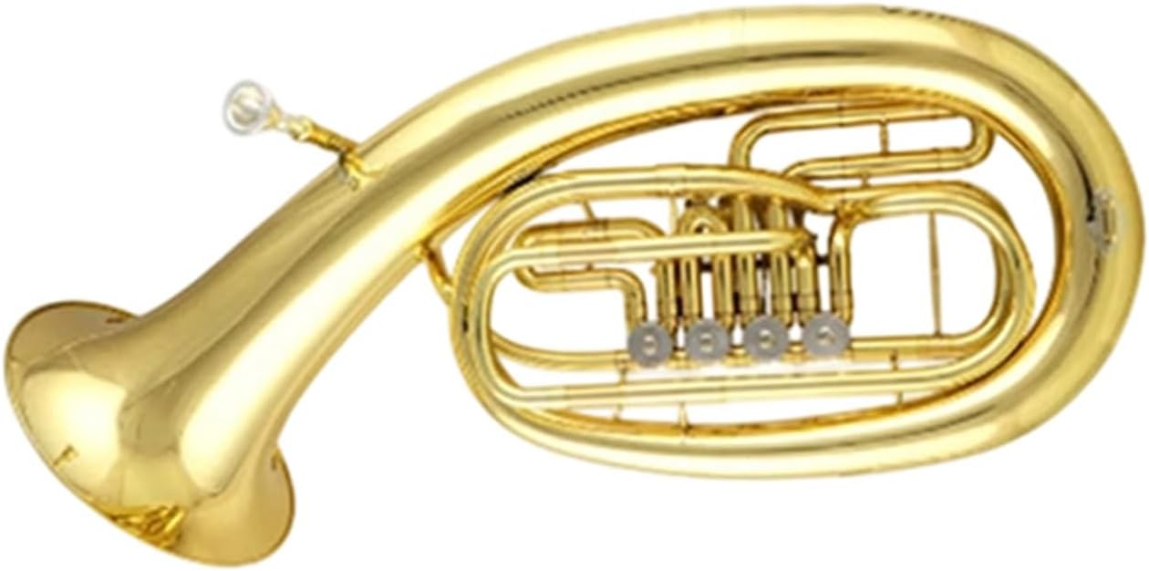 Four Flat Keys Upright Beginners Playing Tenor Or Euphonium Instruments Euphonium All-brass Instrument(4)