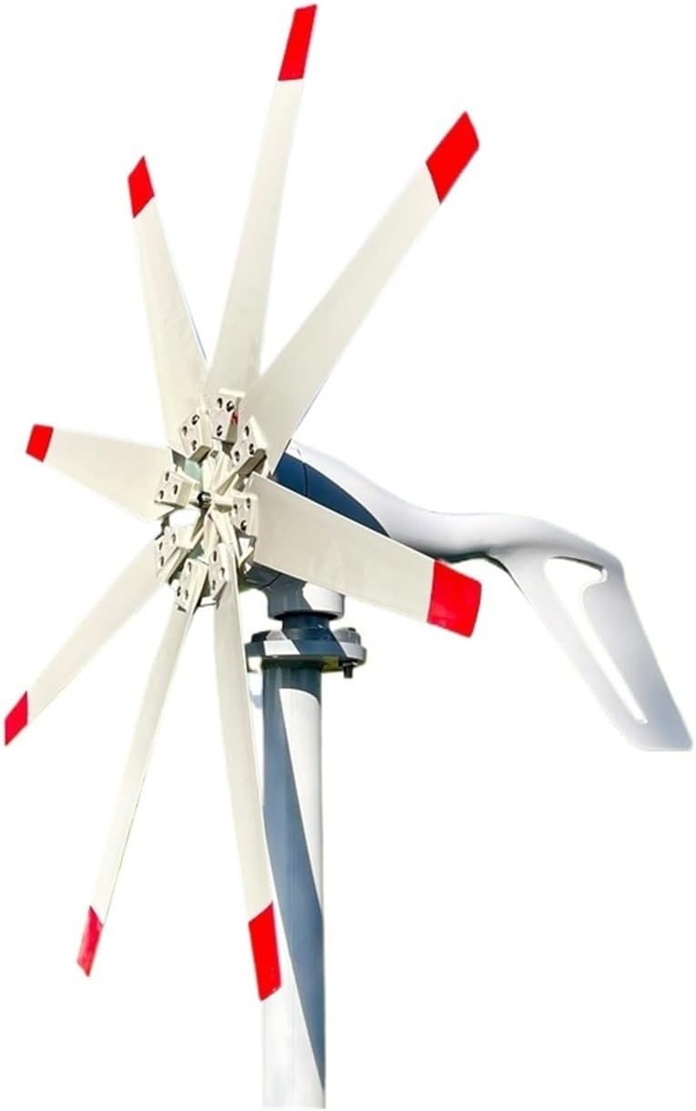 Wind Turbines, 3000W Horizontal Wind Turbine nerator 3KW 12V 24V 48V Alternator Free Energy Windmill for Home Farm(12V)