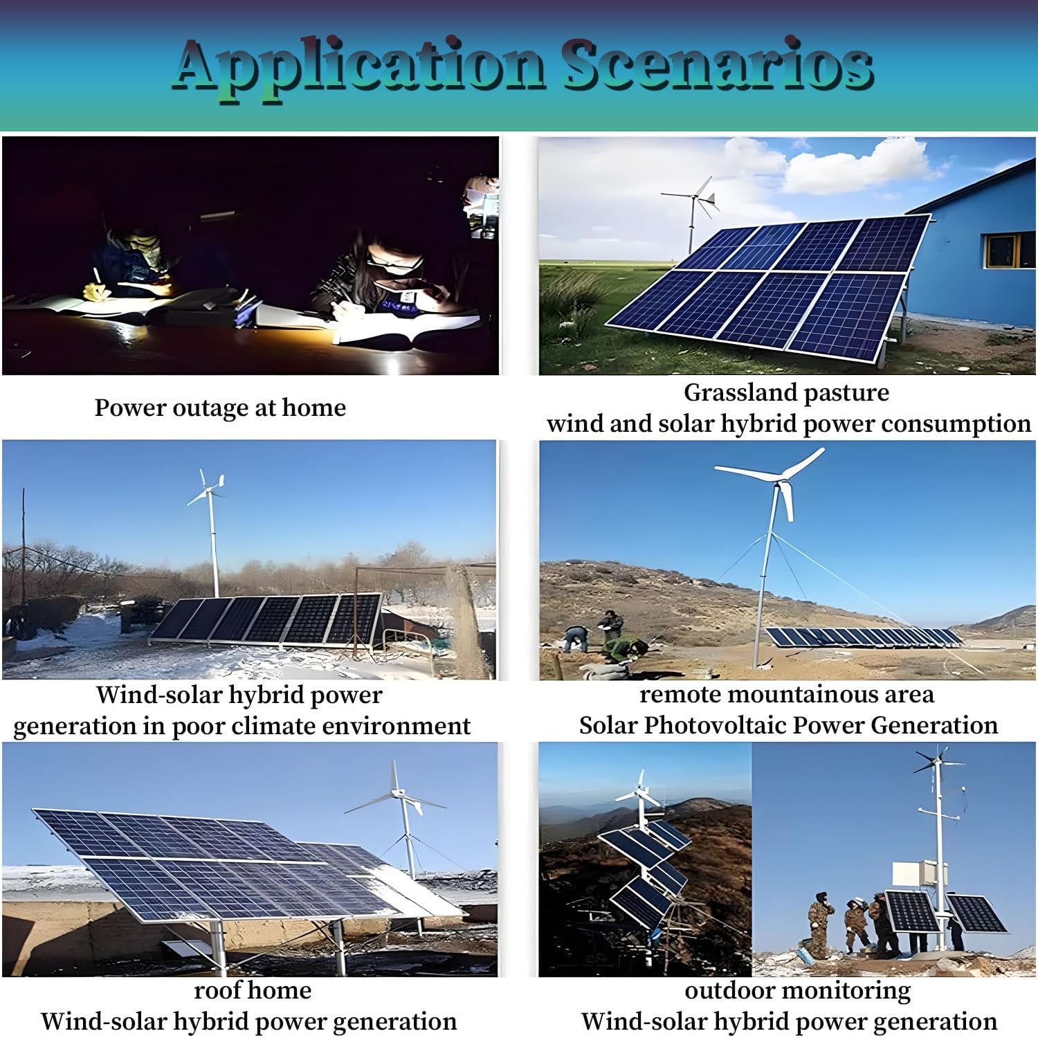 Wind Solar Hybrid Charge Controller,16000W Turbine Generator Controller with Dump Load,MPPT Boost Charge Regulator,with LCD Display,for Home,Boat,Street Light 12V