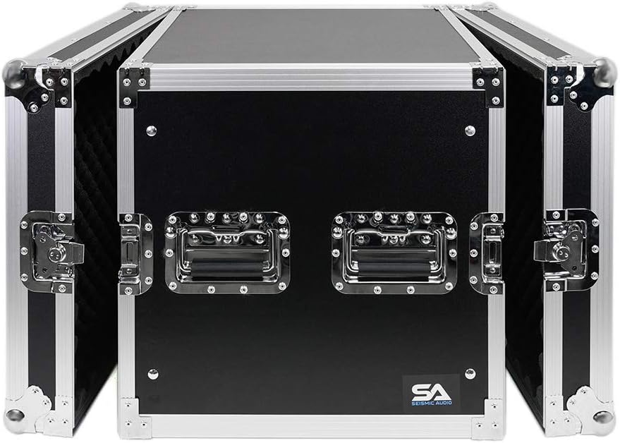 Seismic Audio - SA-PTR-10U - 10 Space Pro Audio DJ Road Rack Case - Pro Tour Grade 10U Rack